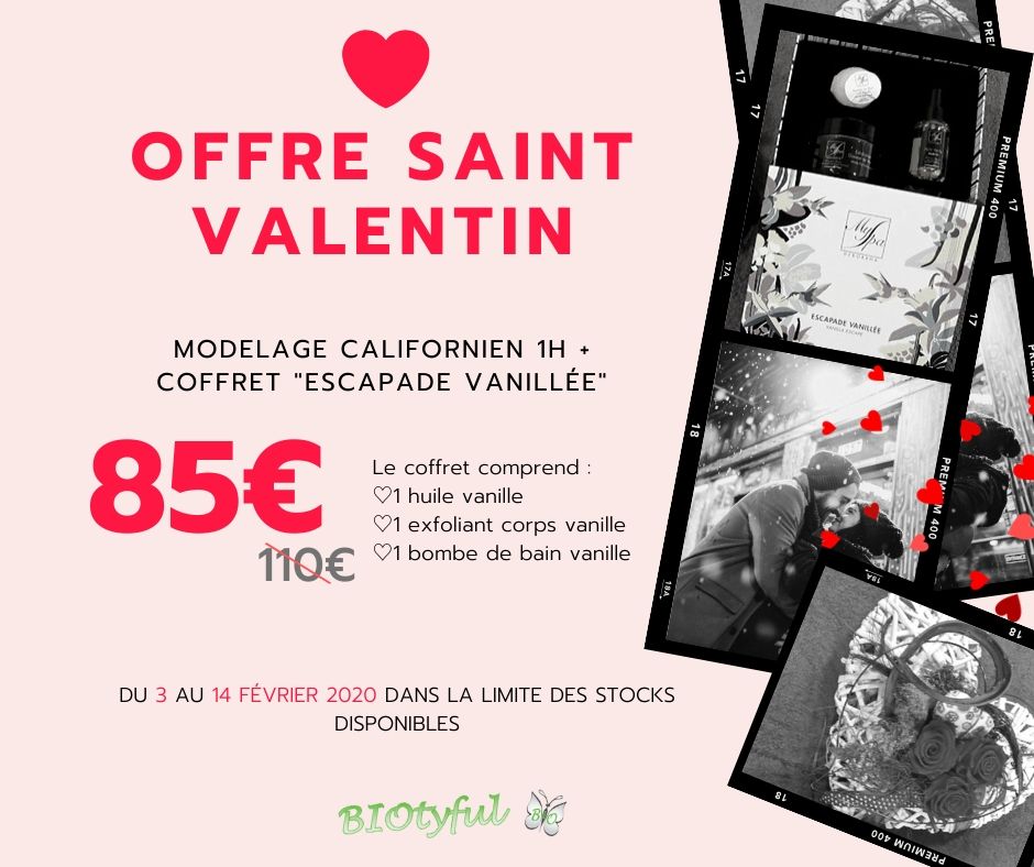 Institut Biotyful - Coffret Saint-Valentin