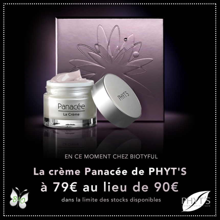 Institut Biotyful - Offre sur La Crème Panacée de Phyt’s
